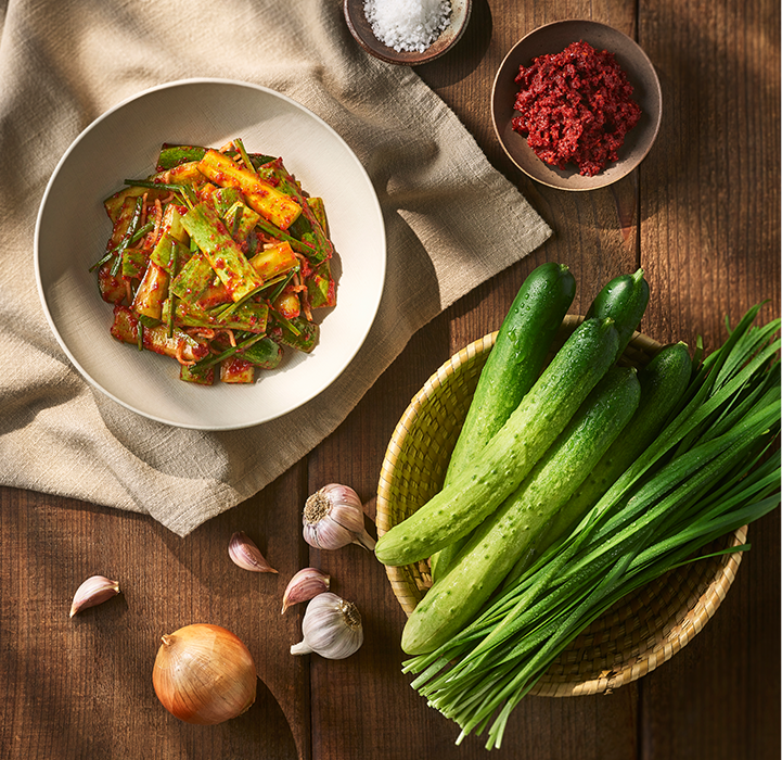 korean food - nature, health and freshness